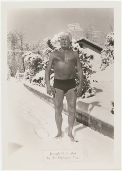 Foto histórica de Joseph Pilates, creador del método Pilates